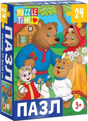 Пазл Puzzle Time Сказки №1 / 7005843 (24эл)