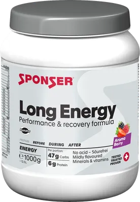 Изотоник Sponser Long Energy 10% Protein / 80242 (1кг, ягодный)