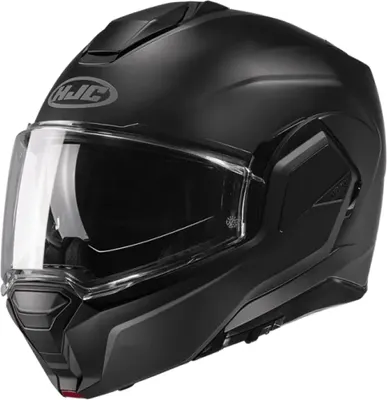 Мотошлем HJC i100 Noir Metal (XS, черный)