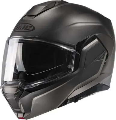 Мотошлем HJC i100 Semi Mat Noir (XS, черный)