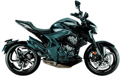 Мотоцикл Zontes ZT350-R1 4T ZT184MP EFI (черный)