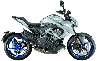 Мотоцикл Zontes ZT350-R1 4T ZT184MP EFI (серебристый)