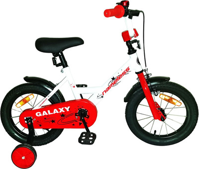 Детский велосипед Nameless Galaxy 12 / 12GL-WT/RD(25) (8.3, белый/красный, разобранный, в коробке)