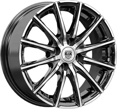 Литой диск K&K Сандал 15x6" 4x98мм DIA 58.5мм ET 33мм Алмаз черный