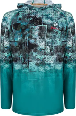 Худи FHM Mark Hoodie V3 (XS, мятный/мятный принт)