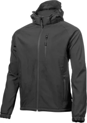 Куртка рабочая Hoegert Ditter Softshell HT5K260-1-S (р.48, черный)