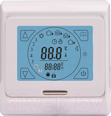 Терморегулятор для теплого пола Rexant R91XT / 51-0533 (белый)