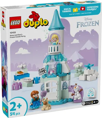 Конструктор Lego Duplo Вечеринка Анны и Эльзы в Ледяном замке / 10455