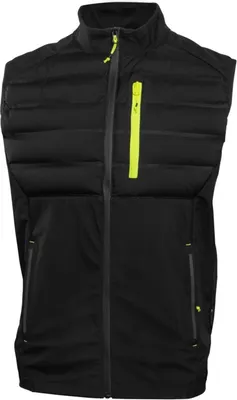 Жилет рабочий Hoegert Mat Softshell HT5K266-3XL (р.58, черный)