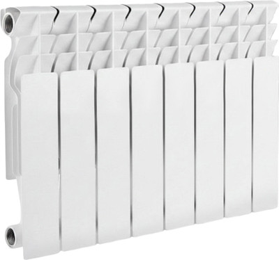 Радиатор биметаллический Valfex Base 350/80 / VF.BM.350.80.10.B (10 секций)