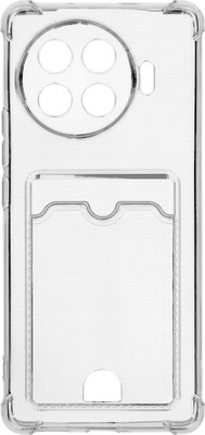 Чехол-накладка Zibelino Silicone Card Holder для Tecno / ZSCH-TCN-SP20-PRO-PL-CAM-TRN (прозрачный)