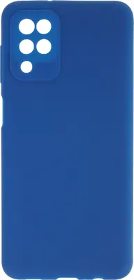 Чехол-накладка Zibelino Soft Matte для Samsung A12/M12 / ZSMF-SAM-A125-BLU (синий)