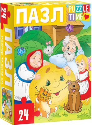 Пазл Puzzle Time Репка / 7005860 (24эл)