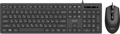Комплект клавиатура и мышь Acer OCC504 / ZL.ACC11.00M (черный)