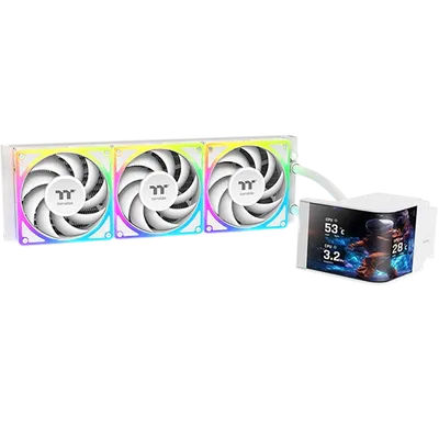 Кулер для процессора Thermaltake MAGCurve 360 Ultra Snow (CL-W454- PL12SW-A)