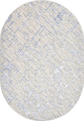 Ковер Merinos Liman F164-OVAL-CREAM-BLUE (2.4х3.4)