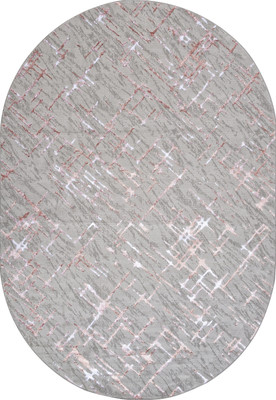 Ковер Merinos Liman F164-OVAL-GRAY-PINK (2х4)