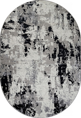 Ковер Merinos Palermo F285-OVAL-DARK GRAY (1.6х2.3)