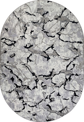 Ковер Merinos Palermo F289-OVAL-DARK GRAY (2.4х3.4)
