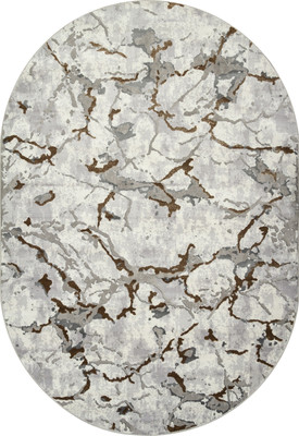 Ковер Merinos Palermo F289-OVAL-GRAY-GREEN (1х2)