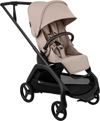 Детская прогулочная коляска Bugaboo Dragonfly complete (Black/Desert Taupe Plus)