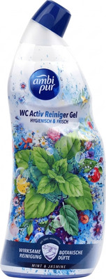 Чистящее средство для унитаза Ambi Pur Water Flowers&Mint (750мл)
