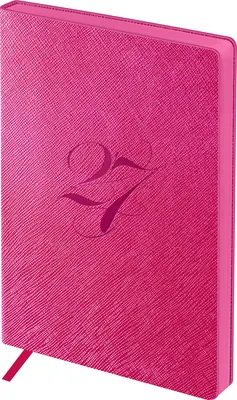 Ежедневник BG Shine. Magenta 2027г / DdА6+_68159 (176л, фуксия)