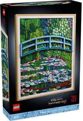 Конструктор Lego Art Клод Моне - Мост над прудом с кувшинками 31220