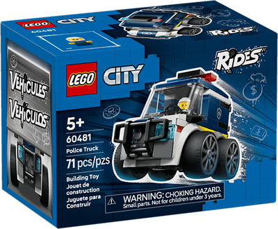 Конструктор Lego City Аттракцион: полицейский грузовик 60481