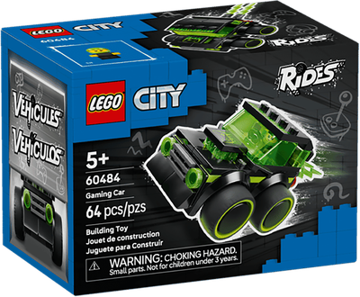 Конструктор Lego City Аттракцион: игровая гоночная машина 60484