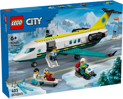 Конструктор Lego City Самолет санитарной авиации 60465