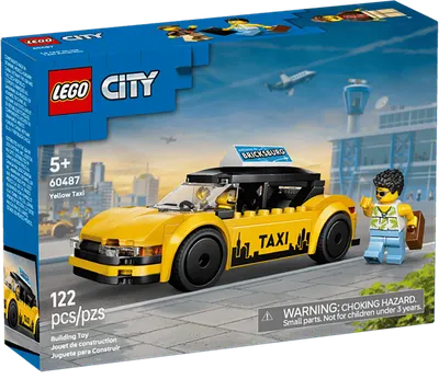 Конструктор Lego City Желтое такси 60487