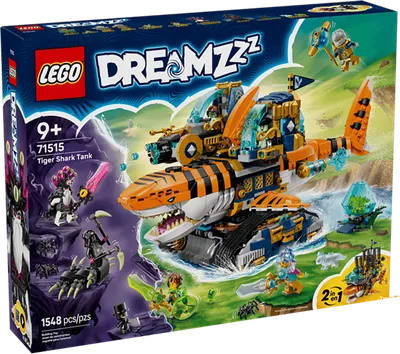 Конструктор Lego DREAMZzz Танк Тигровая акула 71515