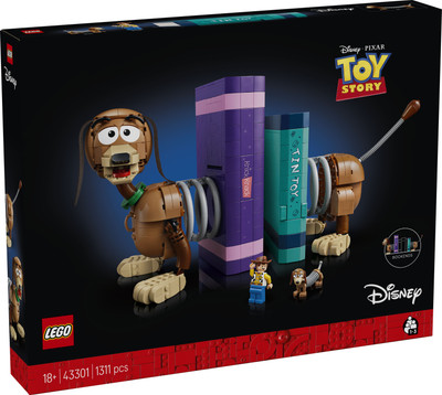Конструктор Lego Disney Pixar Подставки для книг Слинки 43301