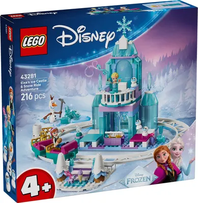 Конструктор Lego Disney Princess Ледяной замок Эльзы и снежное приключение 43281