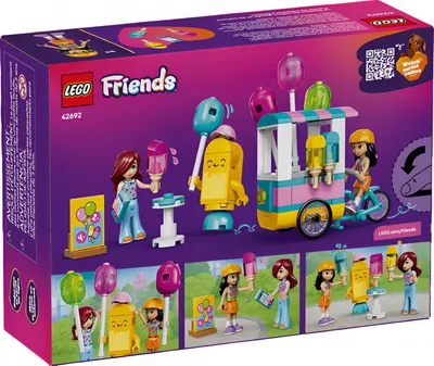 Конструктор Lego Friends Киоск мороженого и воздушных шаров 42692