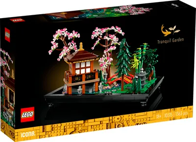 Конструктор Lego Icons Безмятежный сад 10315