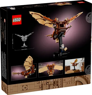 Конструктор Lego Icons Летательная машина Леонардо да Винчи 10363