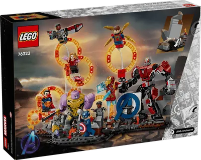Конструктор Lego Marvel Super Heroes Мстители: Финал - решающая битва 76323
