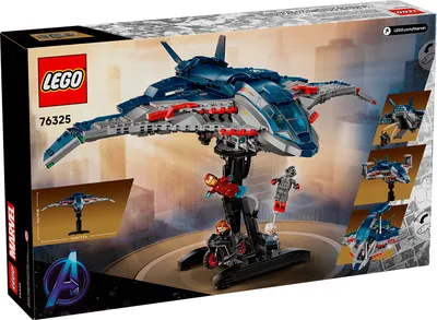Конструктор Lego Marvel Super Heroes Квинджет Мстителей Эра Альтрона 76325