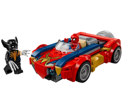 Конструктор Lego Marvel Super Heroes Машина Человека-паука против веном. Росомахи (76336)