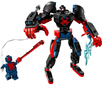 Конструктор Lego Marvel Super Heroes Мех Майлза Моралеса против Человека-паука (76337)