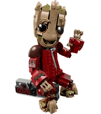 Конструктор Lego Marvel Super Heroes Грут в костюме Опустошителя 76341
