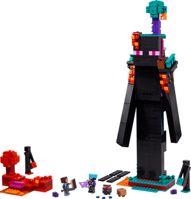 Конструктор Lego Minecraft Башня эндермена 21279