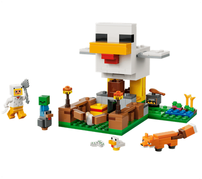 Конструктор Lego Minecraft Куриная ферма 21585