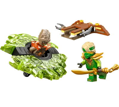 Конструктор Lego Ninjago Ллойд против земляного монстра: спиннер 71850