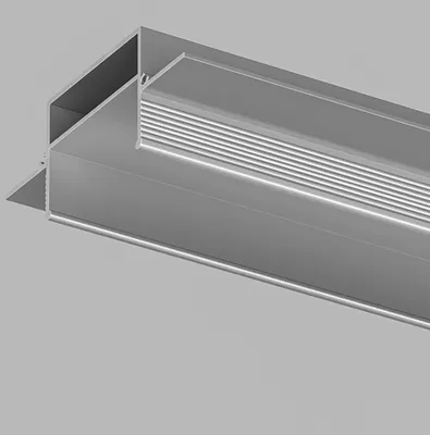 Профиль для шинопровода Denkirs Solid Hide TR3020-AL