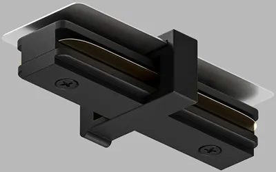 Соединитель для трековой системы Denkirs DK Track Black TR1101-BK