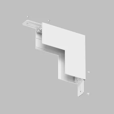 Соединитель для трековой системы Denkirs Smart Base TR2108-WH