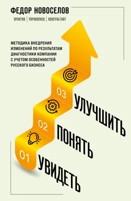 Нехудожественная книга Эксмо Увидеть. Понять. Улучшить (Новоселов Ф. 9785600050631)